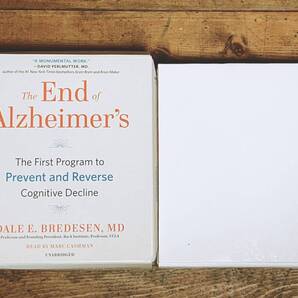 英語朗読CD全集!! アルツハイマー病 真実と終焉 認知症1150万人時代の革命的治療プログラム CD全8枚揃 検:世界一受けたい授業 治療法