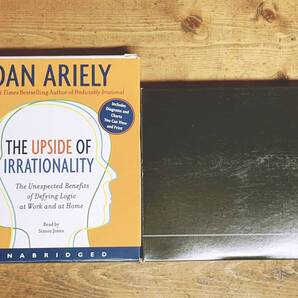 英語朗読CD全集!! 不合理だからうまくいく 行動経済学で「人を動かす」 CD全8枚揃 ダン・アリエリー 検:心理学 経済 ビジネス 社会学