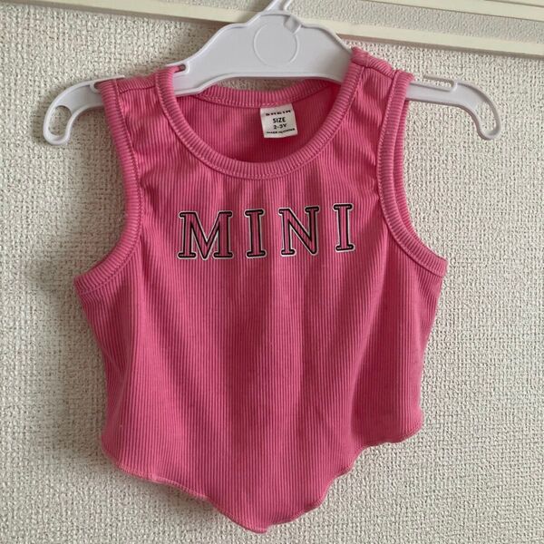 SHEIN タンクトップ 女の子 ガールズ 80サイズ 90サイズ ピンク
