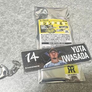 阪神 シークレットビジョンキーホルダー 岩貞祐太投手