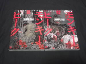 　全初版　モンキーピーク　全12巻　the Rock　1‐4、9巻　サークル　1巻　計18冊　志名坂高次　粂田晃宏　