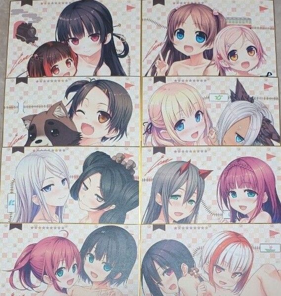 まいてつ&ものべの仲良しセット 特典色紙8枚セット