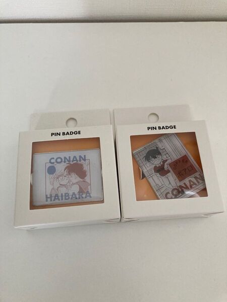名探偵コナン 3coins ピンバッジ 2種セット
