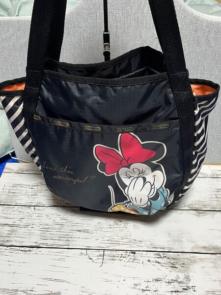 レスポ ディズニー ミニー トートバッグ