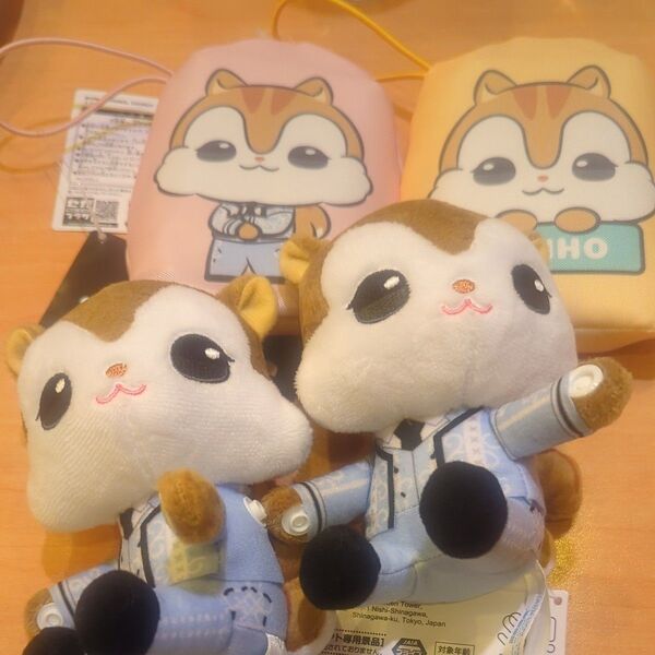 SHINee エコバッグ くっつき ミニぬいぐるみ MINHO ミンホ ミノ ぬいぐるみ 2種類