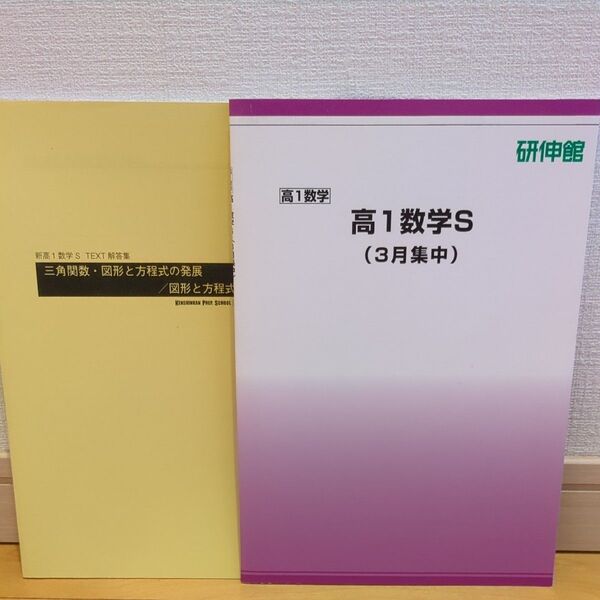 研伸館 高1数学 S