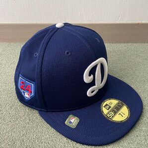 58.7cm / ニューエラ 59FIFTYドジャース 2024 MLB SPRING TRANING