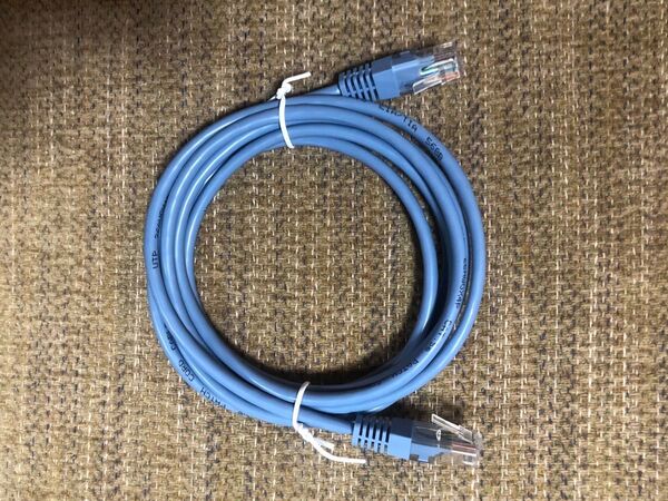 LANケーブル CAT.5E UTP PATCH CABLE 26AWGX4P