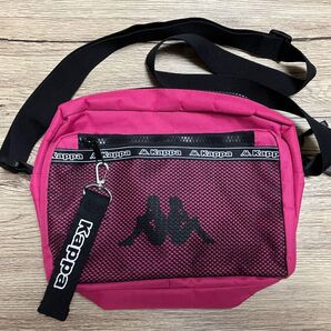 カッパ Kappa ロゴテープ ショルダーバッグ