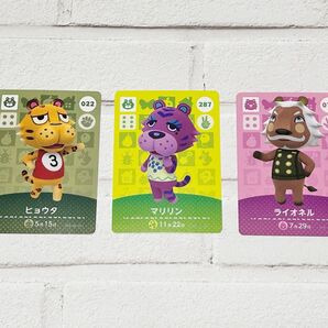 アミーボカード【3点セット】amiibo ゲーム どうぶつの森 おいでよどうぶつの森 カード あつまれどうぶつの森 ヒョウタ