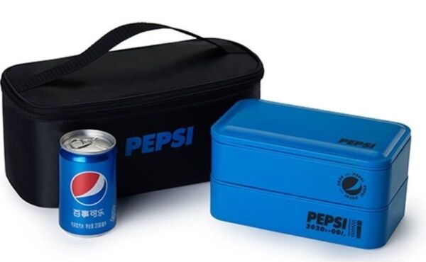 PEPSI ぺプシコーラ ランチボックス保温セット ペプシコーラ 海外限定品pepsiお弁当箱 セット