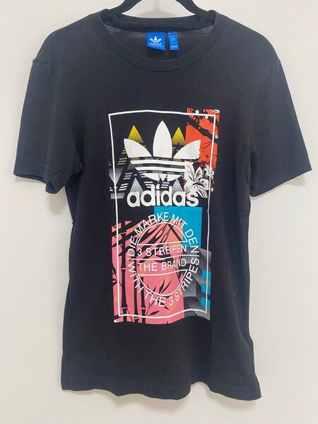 adidas Tシャツ ブラック