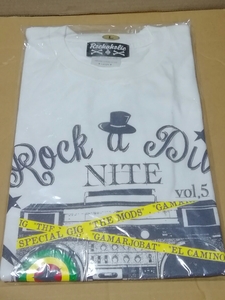 新品未使用　Tシャツ　Lサイズ　ザ・モッズ　ROCKA DIVE vol5 ホワイト