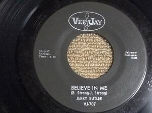ジェリー・バトラー 米orig.7”EP「BELIEVE IN ME」