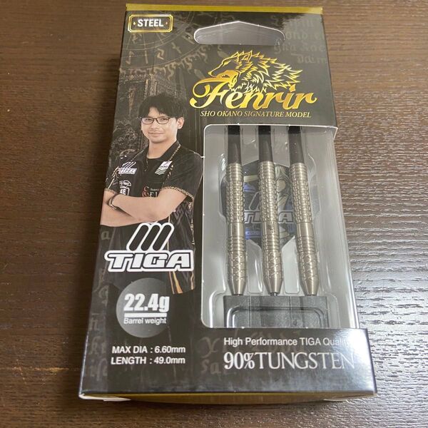 TIGA フェンリル Fenrir 岡野翔選手モデル スティール