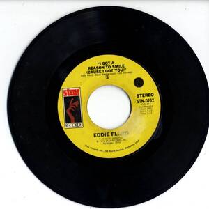 Eddie Floyd 「I Got Reason To Smile (Cause I Got You)/ Stealing Love」米国STAX盤EPレコード