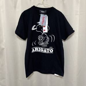 ★新品★SAPEur サプール スヌーピー 半袖Tシャツ L 140-150 黒