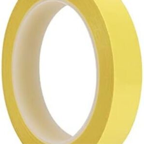 カッティングシート 耐水テープ 10mm × 66m (幅1cm) (黄色)