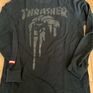 THRASHER(スラッシャー )×NESTA コラボデザイン ロングTシャツ