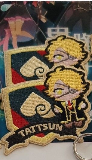 カラフルピーチ からぴち魔法学園くじ 刺繍ワッペン たっつん