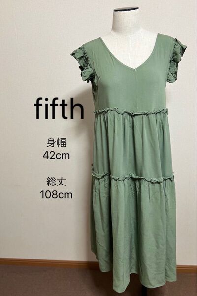 fifth ワンピース モスグリーン
