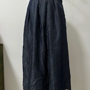 neela ガウチョパンツ ネイビー S