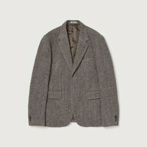 LAMA SHETLAND WOOL TWEED OVER JACKET 4