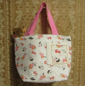 * новый товар * Hello Kitty * Mini карман есть термос сумка для завтрака * розовый серия * общий рисунок * Sanrio *