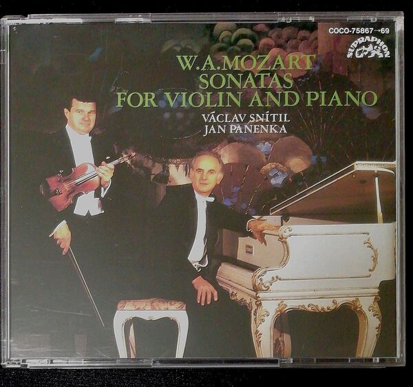 3CD モーツァルト ヴァイオリン・ソナタ ヤン・パネンカ