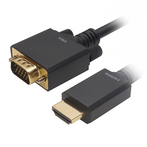 【3セット】 ホーリック HDMI→VGA変換ケーブル 2m HAVG20-709BBX3