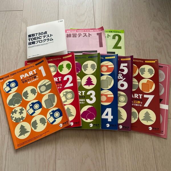 アルク TOEIC テスト攻略プログラム セット