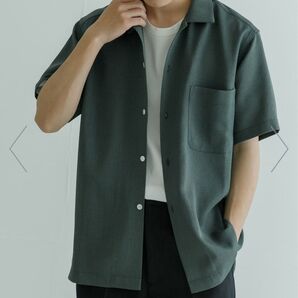 『UR TECH DRYLUXE』リネンライクショートスリーブシャツ M