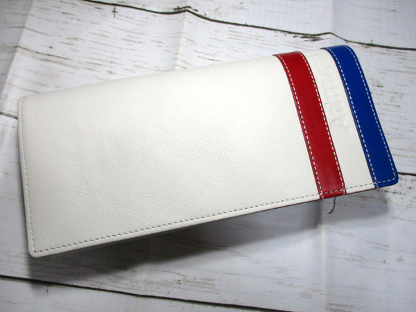 格安 セール 新品 財布 メンズ 長財布 束入れ Admiral アドミラル 本革 最高級 トリコロールカラーのスタイリッシュデザイン 大特価 !