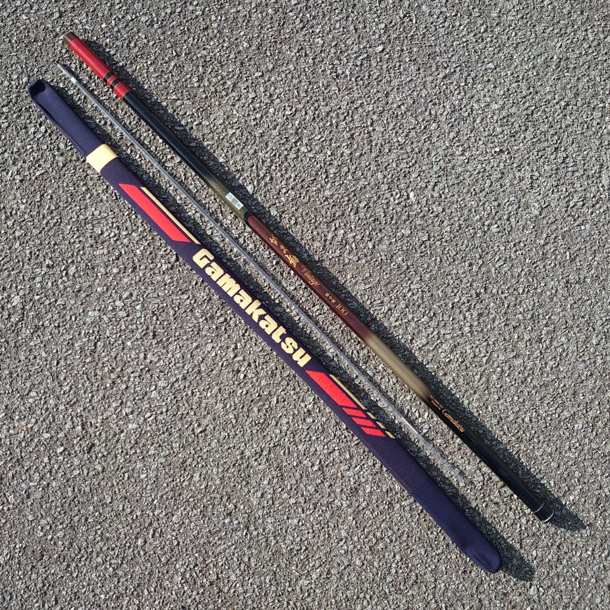Gamakatsu がまかつ がま鮎 Vintage V-Ⅱ 引抜早瀬 100 アユ竿 Gamakatsu がまかつ がま鮎 Vintage V-Ⅱ 引抜早瀬 100 アユ竿