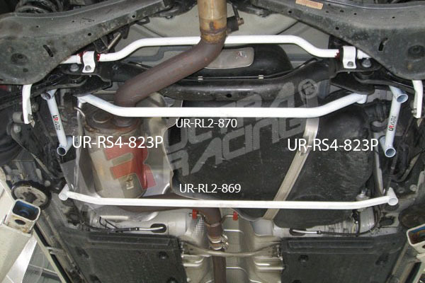 ULTRA RACING ウルトラレーシング リアメンバーサイドブレース フォルクスワーゲン ゴルフ5 1KAXX 04/06-09/10年式 GTI RS4-823P ULTRA RACING ウルトラレーシング リアメンバーサイドブレース フォルクスワーゲン ゴルフ5 1KAXX 04/06-09/10年式 GTI RS4-823P