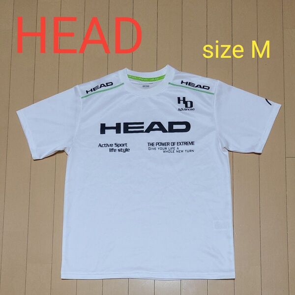 HEAD ヘッド 半袖 Tシャツ Mサイズ ホワイト