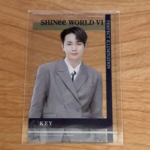 SHINee KEY・キー クリアフォトカード SHINee WORLD PERFECT ILLUMINATIONツアーグッズ