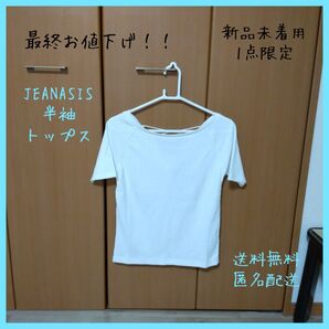 \ ★最終お値下げ★ / 新品未着用 1点限り 美品 ジーナシス 半袖 夏服 おしゃれ ファッション 人気 フォロー割 匿名配送