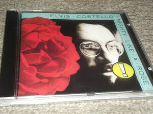 ★Elvis Costello/Mighty Like A Rose 輸入盤英文歌詞付 ★1991年発売 Warner Bros. 7599-26575-2
