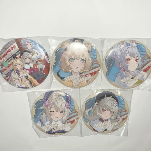 にじさんじen NEW YEAR Goods 2022 Ethyria 缶バッジ コンプリートセット
