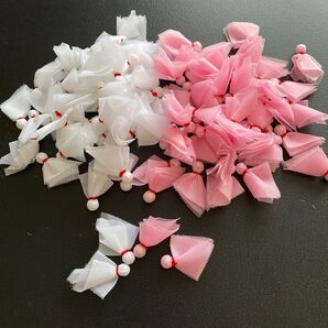 パールシャワー用 90個 ピンク ホワイト 結婚式 お祝いなどに