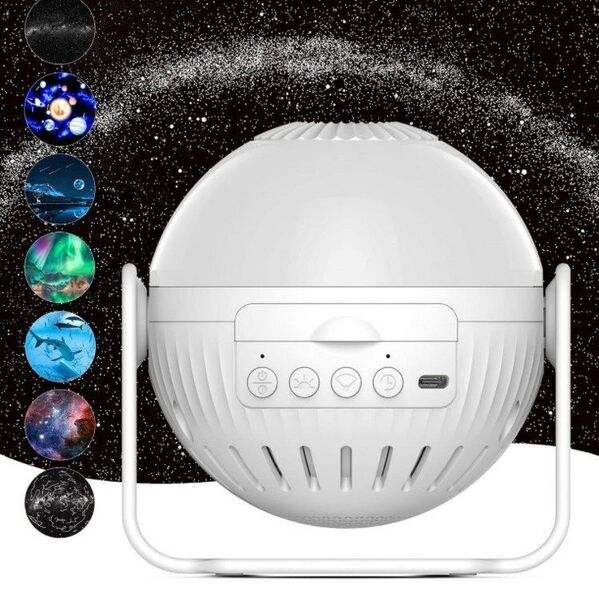 プラネタリウム 本格的 銀河 オーロラ 星座 HDズーム星空ライト 7種類