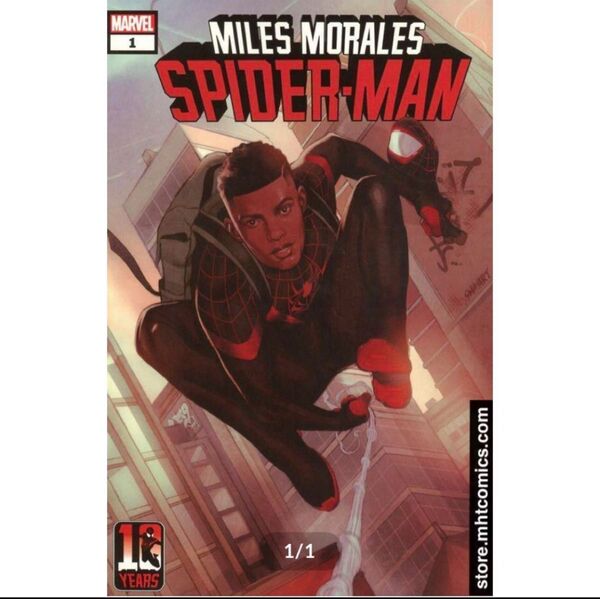 マイルスモラレス スパイダーマン #1 アメコミ リーフ スパイダーバース