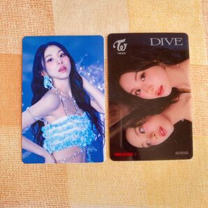 TWICE チェヨン DIVE アルバム トレカ 通常盤 タワレコ セット