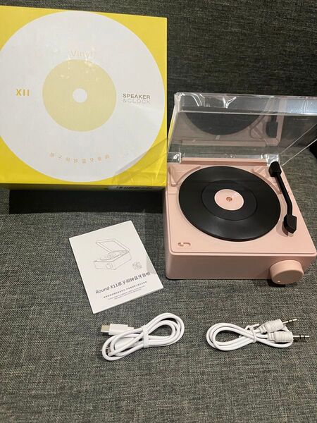 スピーカー bluetooth レトロ レコード 復刻スピーカー レトロ レコード 多機能 デジタル レコード型