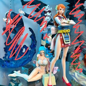 ワンピース フィギュア ナミ ビビ グリッターグラマラス プライズ