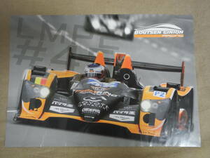 2012中野信治ルマン24時間レースチームポスター（A3）