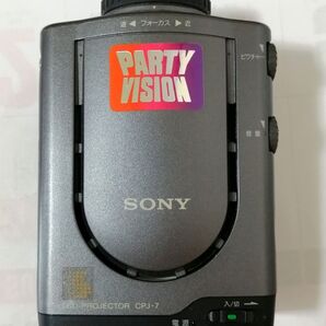 Sony プロジェクター PARTY VISION Projector CPJ-7