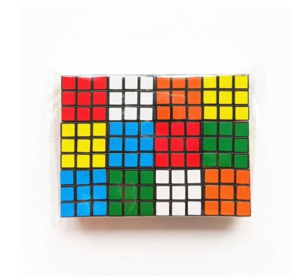 新品 未開封 12個セット ミニ マジック キューブ ルービックキューブ 子供のための小さな立方体 3x3x3 パズル 教育 玩具 f5