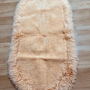 【未使用】ラグマット カーペット ラグ ベージュ